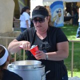 Preparing treats at the MIQ Fall Festival.